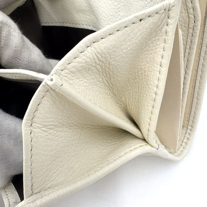 Gucci GG Canvas Printhie Sherry Line W Hook Wallet Leather X Canvas Off White X