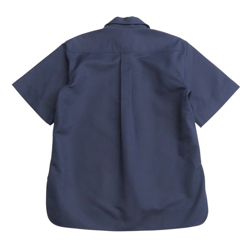 Celine Short Sleeve Shirt Size 38 Phoebe Period Ring Zip Half Zip Pullover