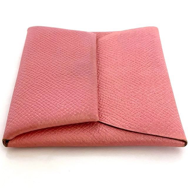 Hermes Coin Case Bastia Pink Purse