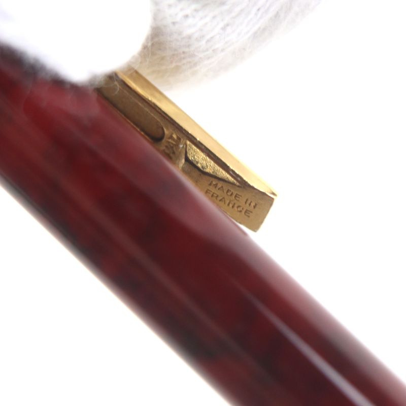 Cartier Trinity Marble Pattern Logo Engraved Twist Ballpoint Pen