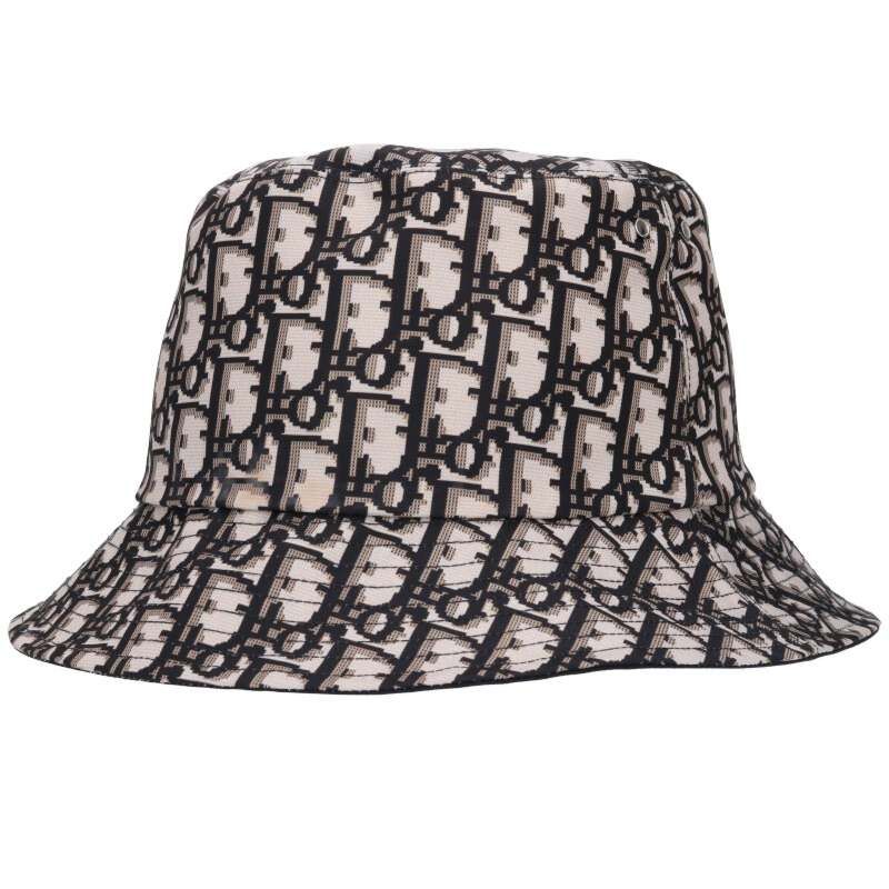 Dior 95tdd923a130 Oblique Allover Reversible Bucket Hat Men's 59
