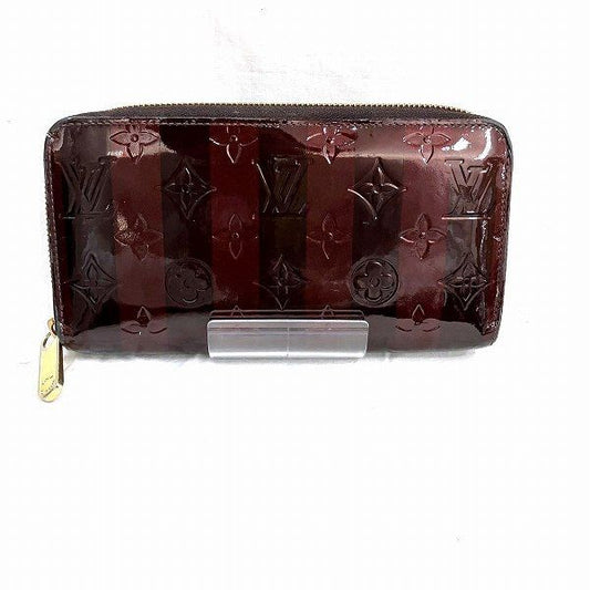 Louis Vuitton Monogram Vernis Rayures Zippy Wallet M91717 Long Wallet Women