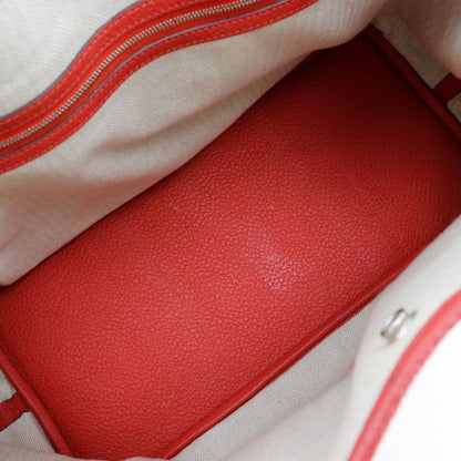 Hermes Garden Party PM Negonda Red □R Ladies Tote Bag