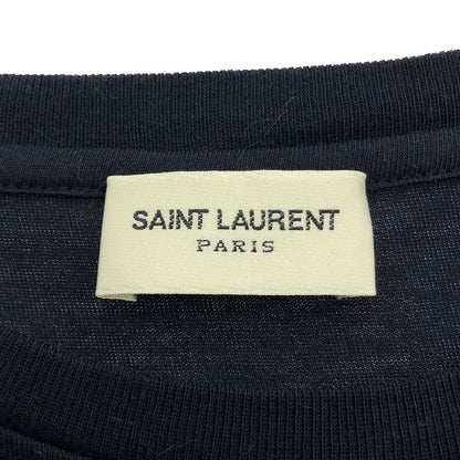 Saint Laurent Paris 23ss Reverse Logo T-Shirt 663278 Navy L