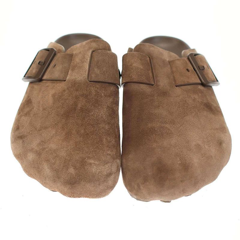 Balenciaga 24ss Sunday Flat Mule Sandals Light Brown 37