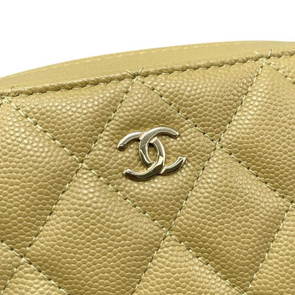 Chanel Shoulder Bag Mini Camera Bag Ap2426 Matelasse Caviar Skin Coco Mark