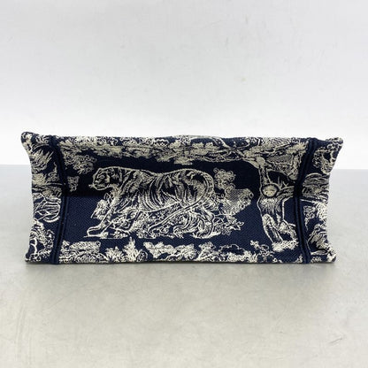 Christian Dior Tote Bag Book Tote Canvas Black Women's