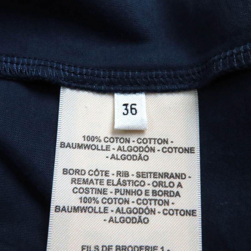 Hermes 23SS 3e4509dl 100% Cotton H Logo Embroidered Crew Neck Short Sleeves