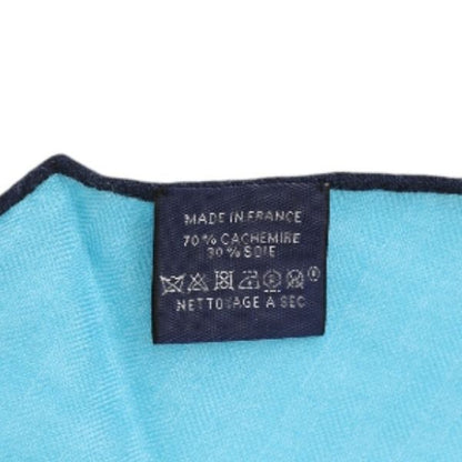 Hermes Cashmere And Silk Scarf Rhombus Scarf Hermes Blue