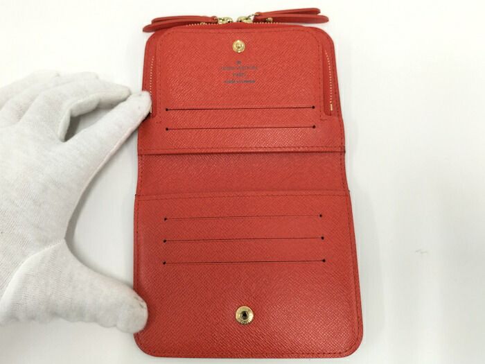 Louis Vuitton Porte Monet Antholite Compact Wallet Monogram M66704