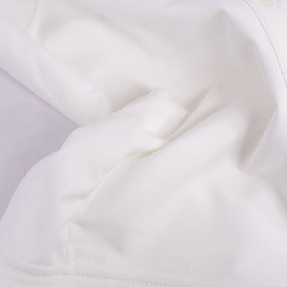 Christian DIOR Shirt Blouse Sleeveless Bijoux Embellished Cotton Top Women's