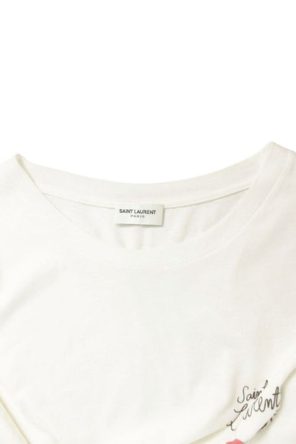 Saint Laurent Paris 482675 Yb1lp Smoking Rip T-shirt Men's S