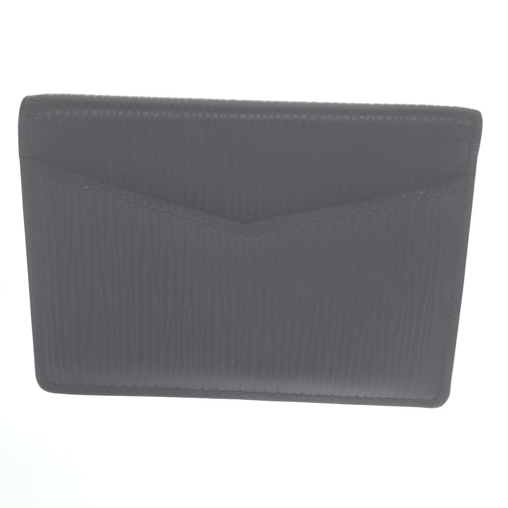 Louis Vuitton Card Case Epi Organizer Depoche M60642 Black
