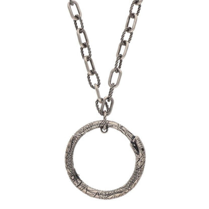 Gucci Ouroboros Chain Necklace Men's
