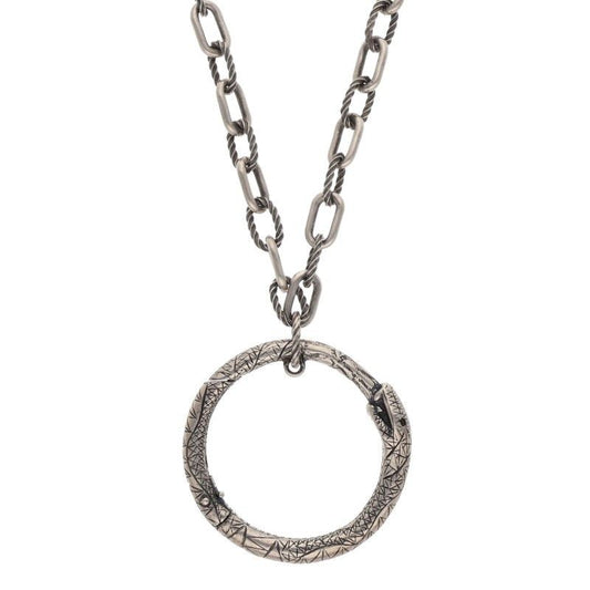Gucci Ouroboros Chain Necklace Men's