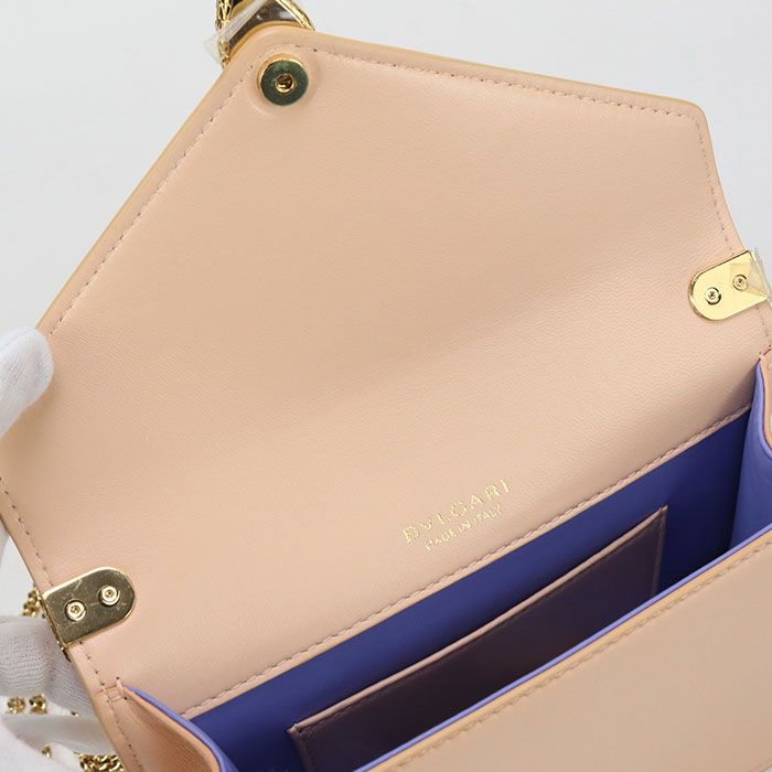 Bvlgari Bulgari Chain Serpenti Forever Shoulder Bag Leather Women