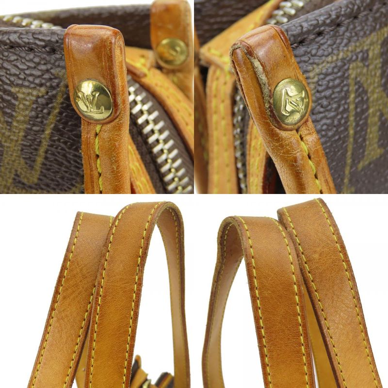 Louis Vuitton Shoulder Bag Popincourt Haut M40007 Monogram Brown Goldhardware