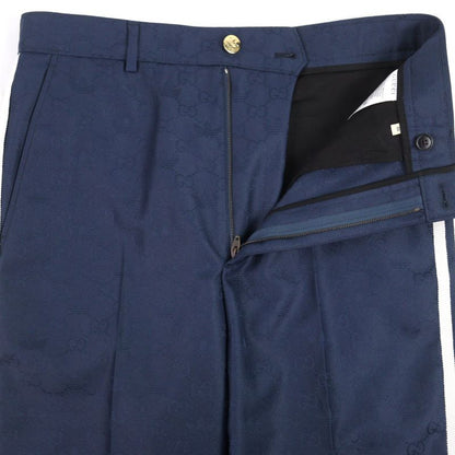 Gucci X Adidas Gucci X Adidas 710399 Trefoil Jacquard GG Logo Sideline Slacks