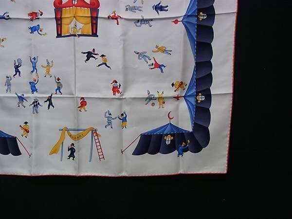 Bvlgari 100% Silk All-over Scarf Stole Shawl Women Beige And Multicolor Fr1744