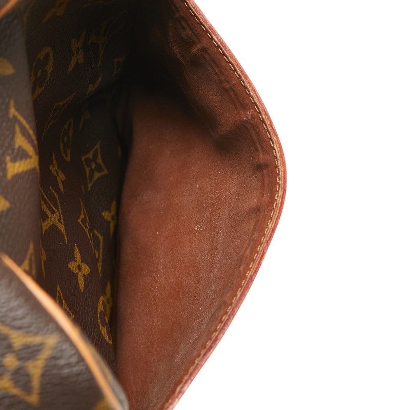 Louis Vuitton Monogram Danube GM Crossbody Shoulder Bag M45262 Brown PVC