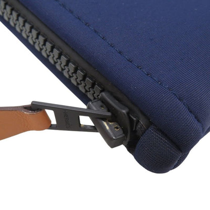Hermes Neobain MM Nylon Polyurethane Blue Marine Pouch 0028 Hermes Men's