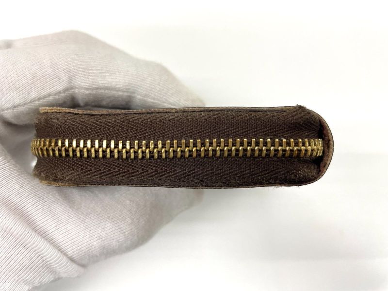 Louis Vuitton Monogram Zippy Coin Purse Zippy Wallet Round Zip Compact Wallet
