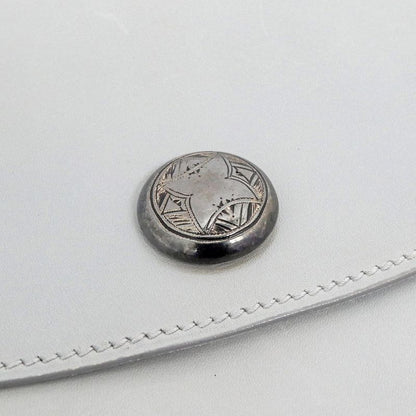 Hermes Pochette Trio Touareg Gray Clutch Bag Men's Women's