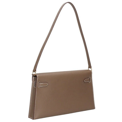 Hermes Kelly Elan Stamped K Ghardware Vomadam Etoupe Shoulder Bag Women