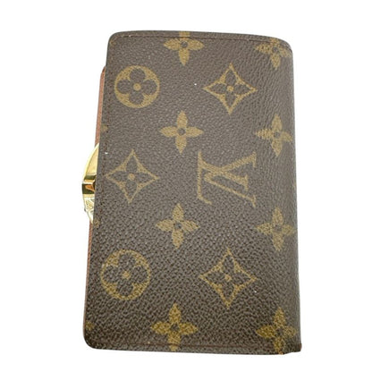 Louis Vuitton M61663 Monogram Wallet With Credit Card Pocket Porte Monet Vieux