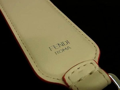 Fendi Mini Strap You FUN Leather Shoulder Strap For Studded Bag Light