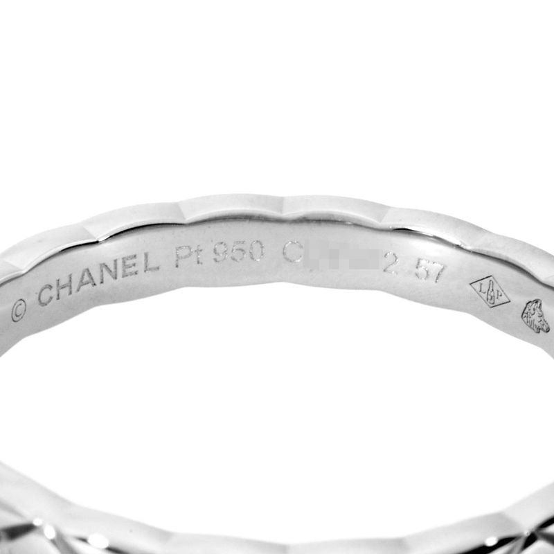 Chanel Coco Crush Ring #57 Pt950 46g