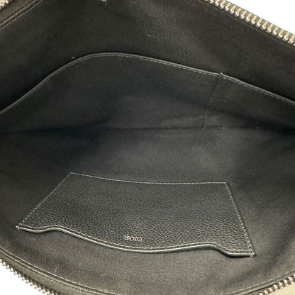 Dior Bag Men's Brand Clutch Bag Second Bag Leather Black Mini Bag