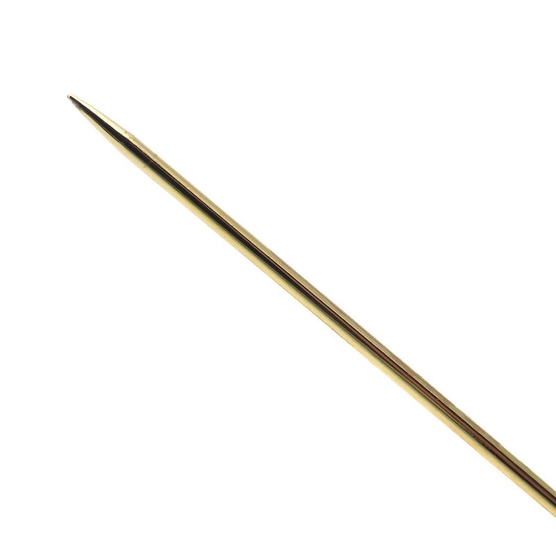 Christian Dior Brooch Metal Gold Feather Motif Plated Accessories For Women