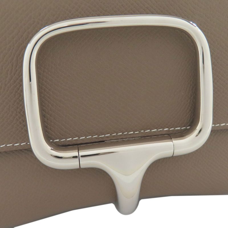 Hermes Della Cavalleria Elan Etop Silver Hardware Shoulder Bag Epson Women
