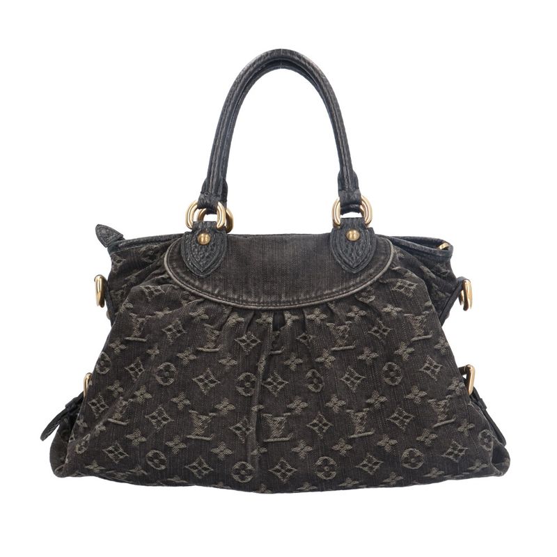 Louis Vuitton Neocavi MM Monogram Denim Shoulder Bag Monogram Denim M95351