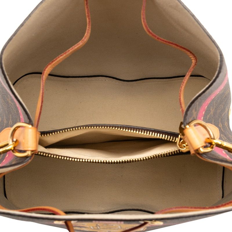 Louis Vuitton Monogram Neo-noé Summer Trunk M40649 Brown Multicolor PVC Leather