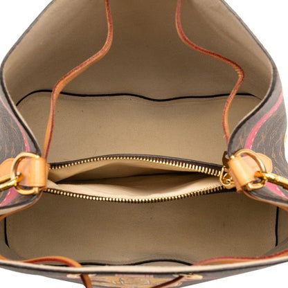 Louis Vuitton Monogram Neo-noé Summer Trunk M40649 Brown Multicolor PVC Leather