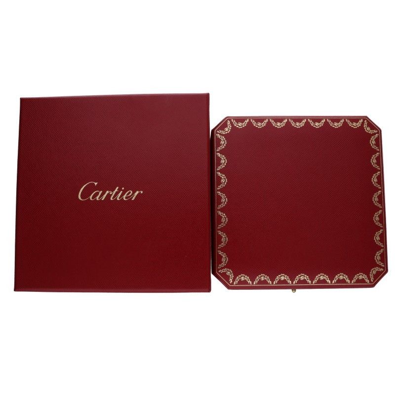 Cartier Diamants Légers De 18K Yellow Gold 6P Diamond Necklace Ladies