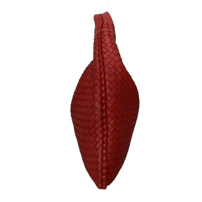 Bottega Veneta Handbag Large Veneta Bag Red Leather