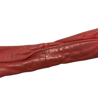 Bottega Veneta Handbag Large Veneta Bag Red Leather