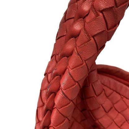 Bottega Veneta Handbag Large Veneta Bag Red Leather