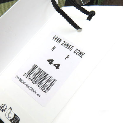 Celine 23SS 2w860494m 100% Cotton Camouflage Pattern Harness Parka Coat Khaki