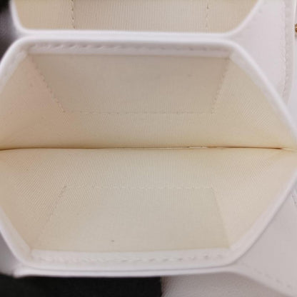 CHANEL  Matelasse Coco Mark White Lambskin Ap1895 30638768