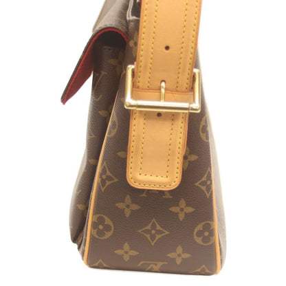 Louis Vuitton M51163 06 Monogram Vivacite GM Shoulder Bag Brown