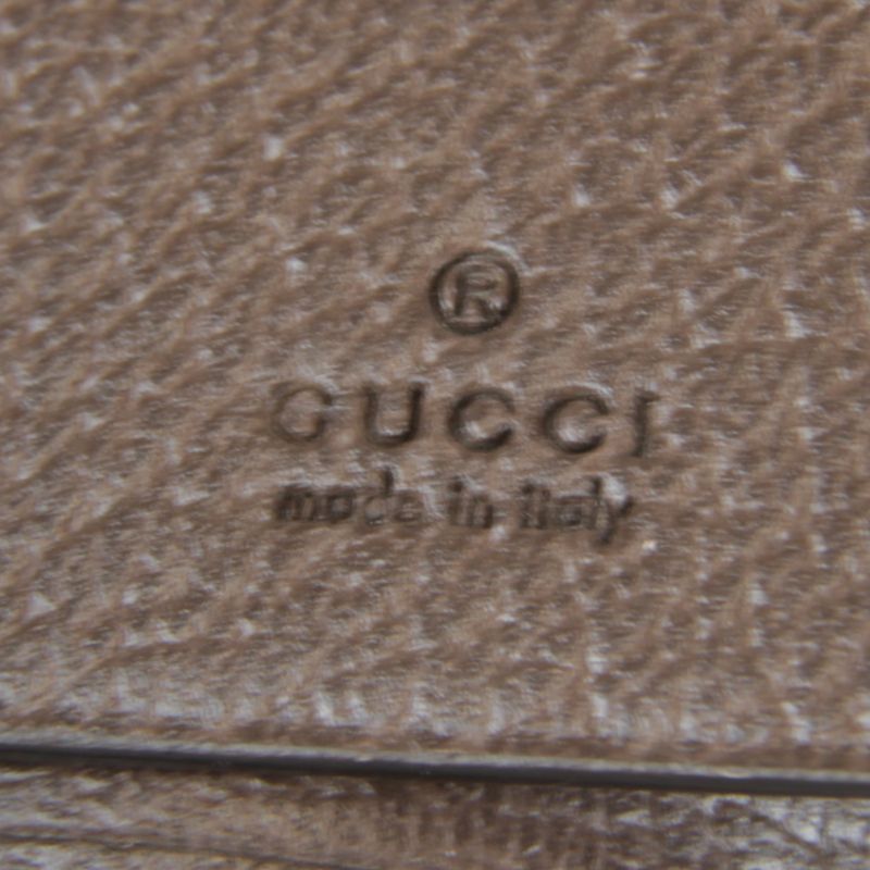 Gucci Sherry Line 6-ribbon Key Case 6037321147 Key Case GG Supreme Canvas