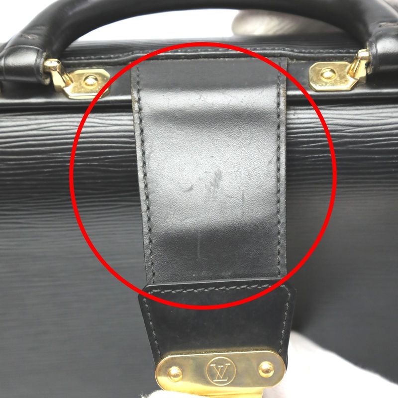 Louis Vuitton M54352 Epi Briefcase Fermoir Business Bag Louis Vuitton Black