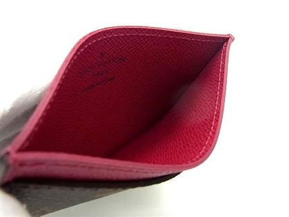 Pattern Louis Vuitton M60703 Monogram Porte Cult Surple Pass Case Card Case
