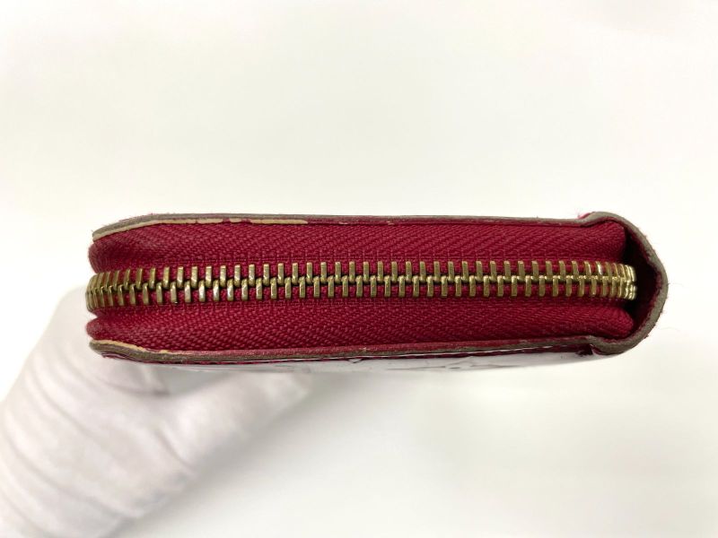 Louis Vuitton Monogram Vernis Zippy Wallet Round Zip Wallet Long Wallet M90200