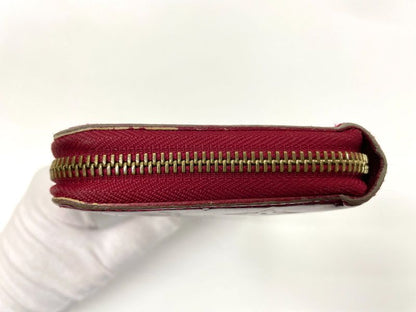 Louis Vuitton Monogram Vernis Zippy Wallet Round Zip Wallet Long Wallet M90200