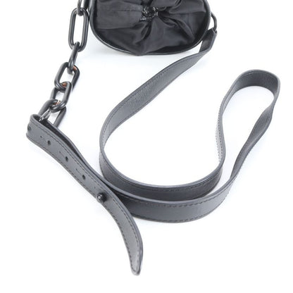 Louis Vuitton Monogram Shadow Chalk Nano M44628 Leather Shoulder Bag Crossbody